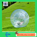 Bola de Zorb inflable caliente-venta inflable, bola del zorb del cuerpo en tierra de la hierba, bola del zorb del campo de nieve para la venta